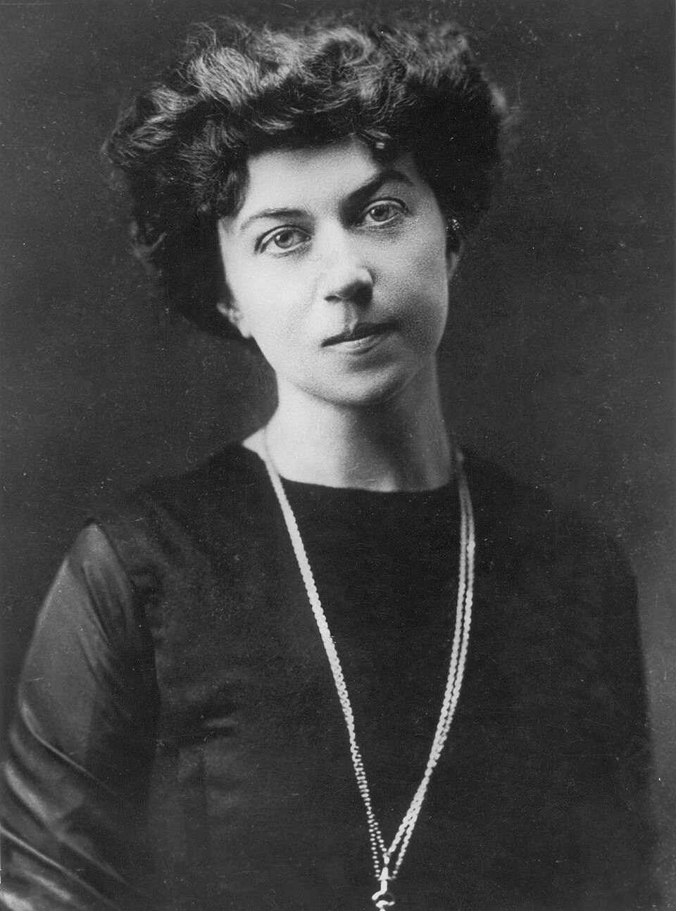 Portrait of Alexandra Kollontai