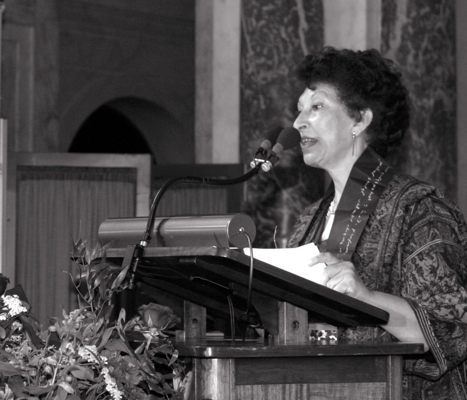 Portrait of Fatema Mernissi