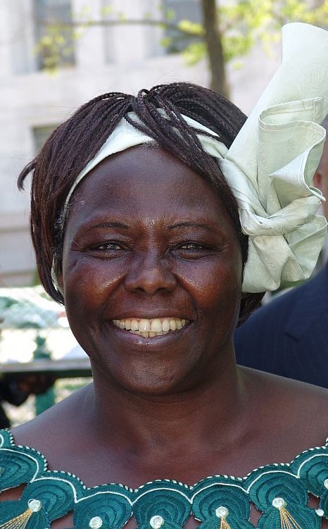 Portrait of Wangarĩ Maathai